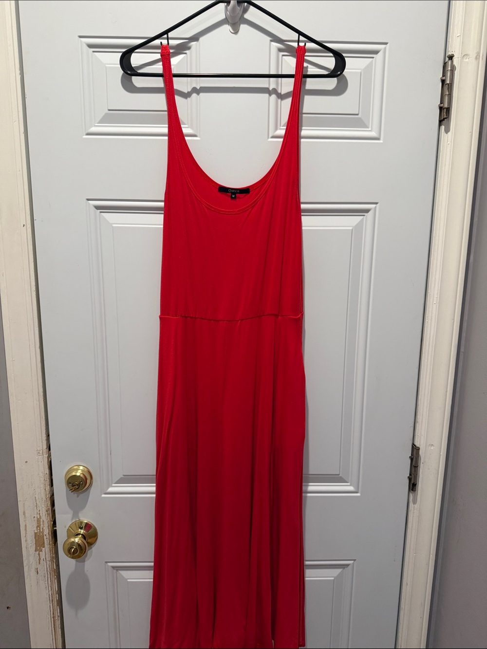 Quince tencel jersey fit and flare dress